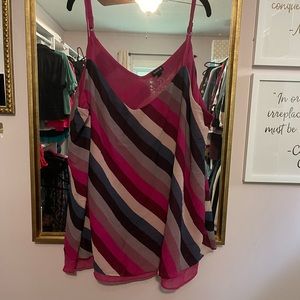 Torrid Size 4 striped cami tank
